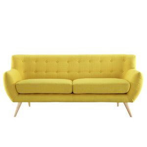Sofá Vintage Asia 3 Cuerpos Amarillo