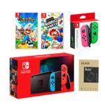 Nintendo-Switch-2019-Neon-Bateria---Combo-Mario-Party---Mario-Rabbids---Lamina