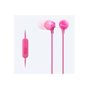 Audífonos Sony MDR-EX15AP con Micrófono Rosado