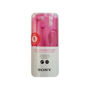 Audífonos Sony MDR-EX15AP con Micrófono Rosado