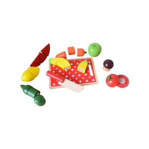 Fruta Partida Playland Madera Set 7