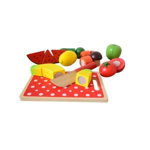 Fruta Partida Playland Madera Set 7