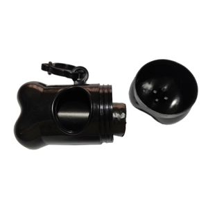 Dispensador de Bolsas para Desechos de Perro Negro