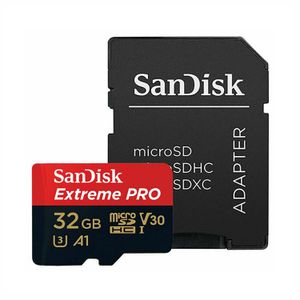 Memoria Micro SD SanDisk 32GB Extreme Pro 4K U3 UHS-I 100Mbps