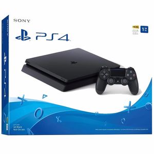 Consola PS4 Slim 1TB Jet Black