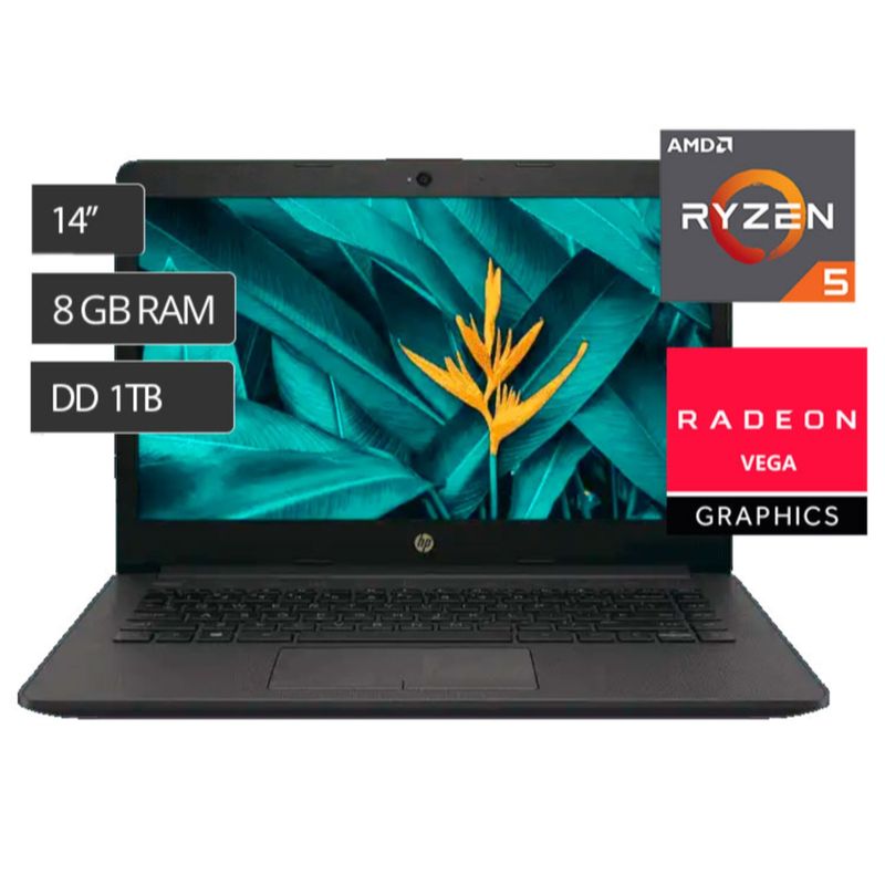 Laptop Hp 245 G7 Amd Ryzen 5 1tb 8gb Sin Sistema Operativo Real Plaza Go 4352