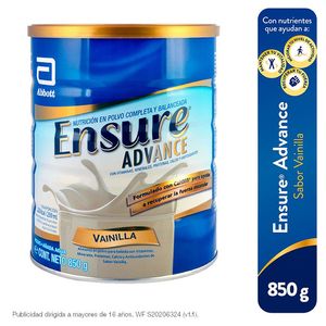 Ensure Advance Sabor Vainilla - Lata 850 G