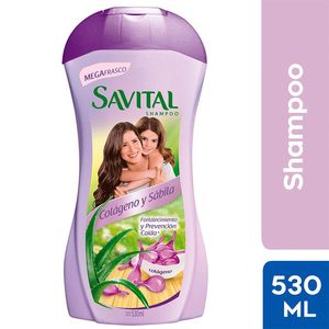 Shampoo Savita Colágeno y Sábila - Frasco 530 ML