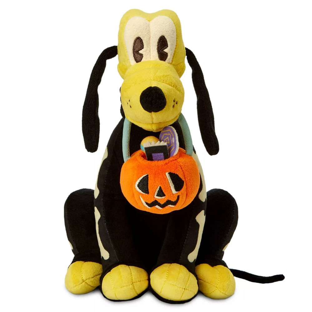 Peluche Mediano Disney Store Pluto Halloween