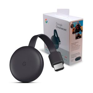 Chromecast Google 3ra Generación Negro