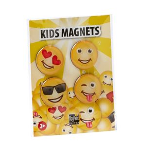 Imanes MagPaint Magnet Set Smily de 4 imanes de sonrisas