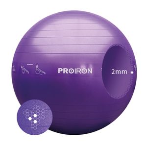 Pelota de Yoga Proiron de 65cm Morado