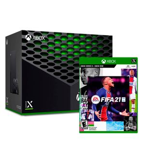 Consola Xbox Serie X Negro 1TB + Fifa 21