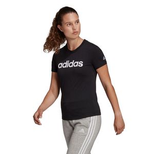 Polo Adidas Mujer W Lin T Negro