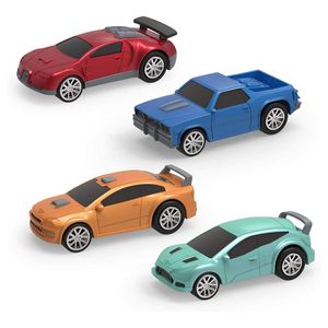 Set de 04 Autos Miniatura A Fricción Driven Dr-1121