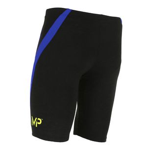 Traje de Baño Phelps Comp Jammer Splice Negro con Azul para Hombre