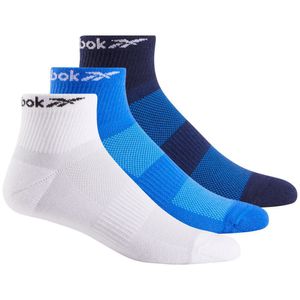 Medias Reebok Te Ank Sock 3P L Blanco