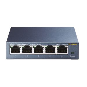Switch TP-Link TL-SG105 de 5 Puertos Gigabit Desktop