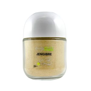 Frasco de Jengibre Nutri Fitness 200 gr Tapa Blanca