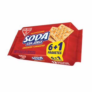 Galletas de Soda SAN JORGE Paquete 7un