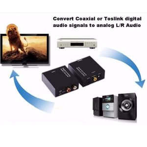 Convertidor de Audio Óptico Digital a RCA