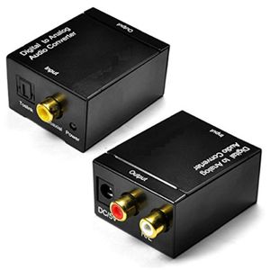Convertidor de Audio Óptico Digital a RCA