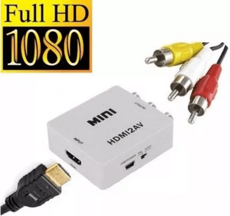 Adaptador Rca A Hdmi Approx Appc41 - Resolución Hasta 1080p con