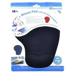 Mousepad Base Escritorio con Almohadilla en Gel Negro