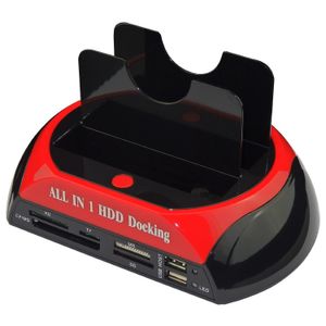 HDD Docking Station Doble 2.5 3.5 Ide SATA USB 3.0 Ms Sf/MD