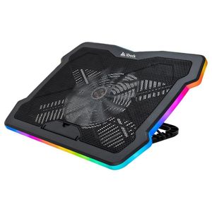 Cooler iDock Turbine IDK-20 RGB con 5 Niveles Soporta hasta 17 Pulg
