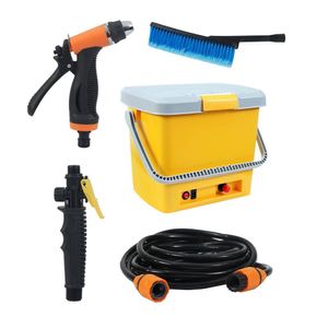 Lavadora de Autos con Presión Automática Portátil