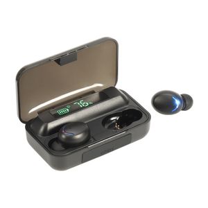 Audífonos Bluetooth F9 5-C TWS Power Bank 2000 mAh