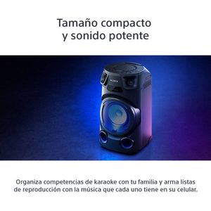Sony Equipo de Sonido MHC-V13 con Bluetooth y Karaoke