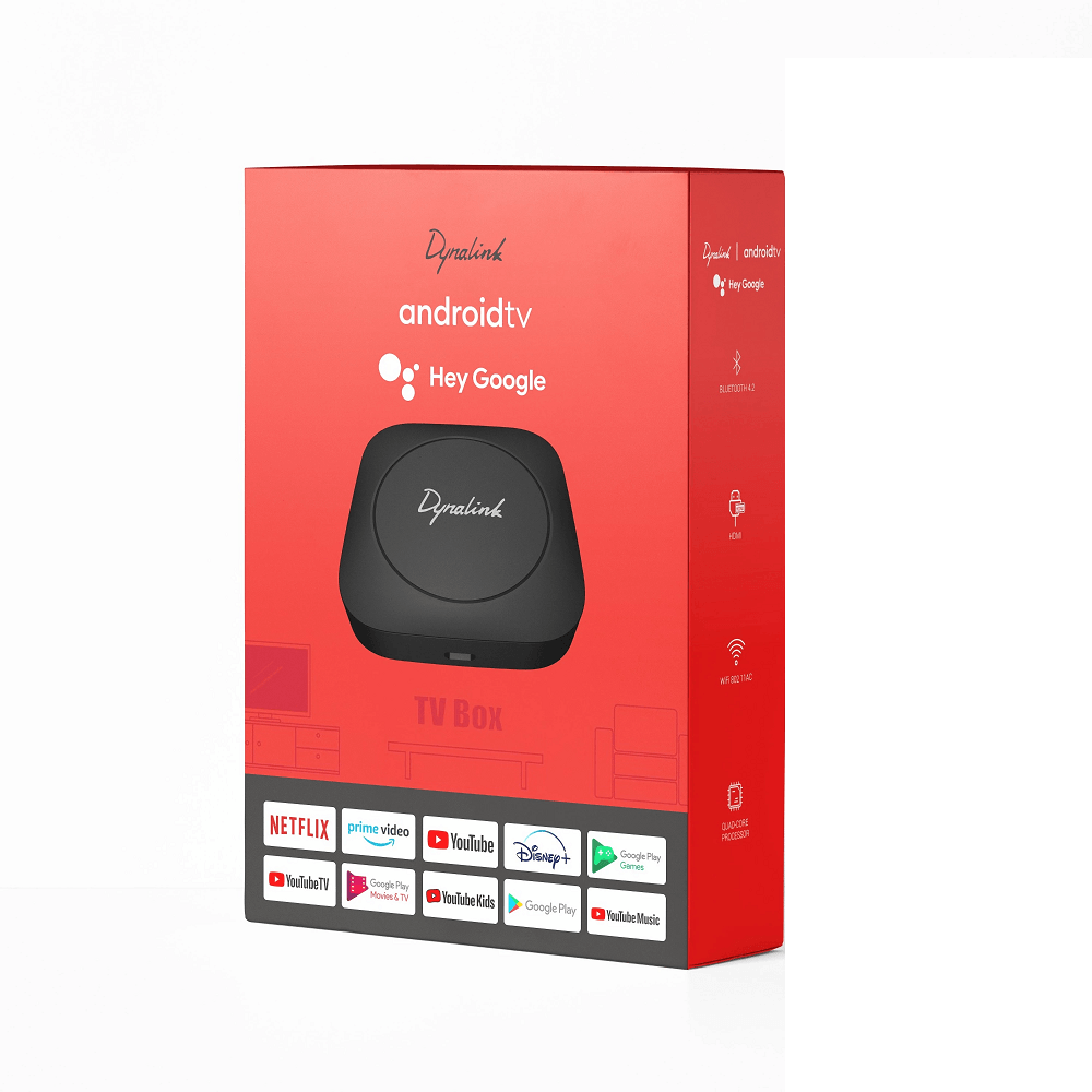 TV Box Dynalink Android 10 Oficial Certificado 4K - Real Plaza