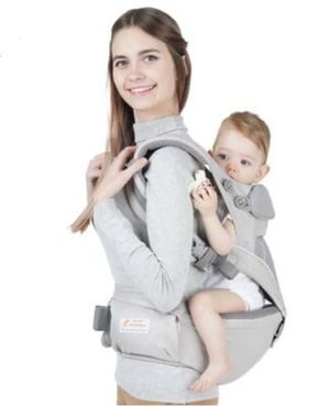 Portabebe Gris con Asiento