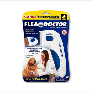 Cepillo Antipulgas y Limpieza para Mascota