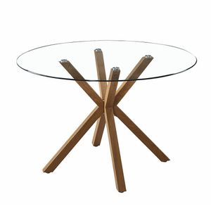 Mesa de Comedor Nórdico Circular