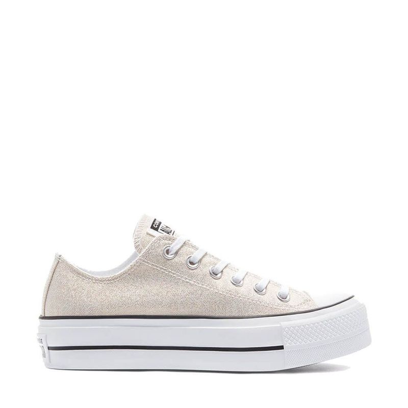 Zapatillas Converse Urbanas Mujer Lift Ind Glam Ox 568630C Gris Real Plaza