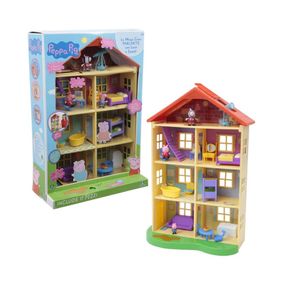 Super Casa Familiar Peppa Pig Luces y Sonidos - Multicolor