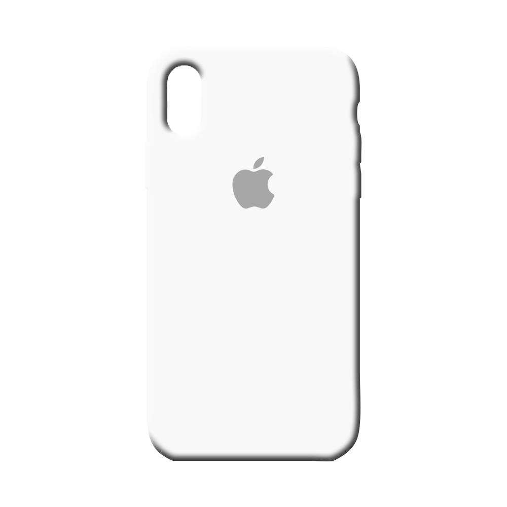 Case Carcasa Silicona para iPhone XR Blanco