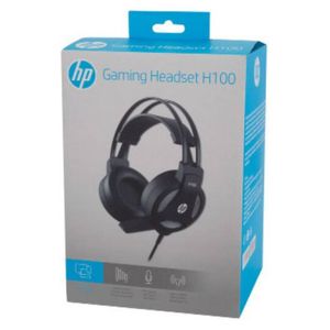 Audífonos Gaming Headset Hp H100BK Negro