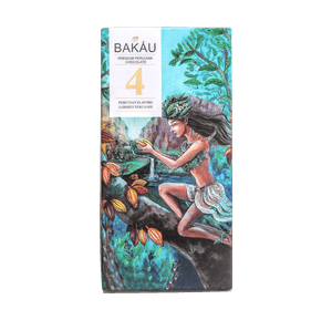Caja de Catación Bakáu Sabores Peruanos x 4 Barras de 50g
