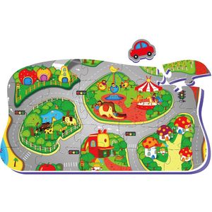 Rompecabeza Gigante Pueblo de Fantasía Kiddys House JRM015 de Eva