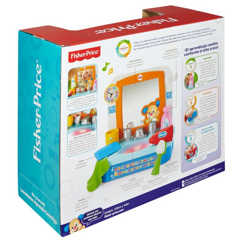 Lavamanos aprende discount conmigo fisher price