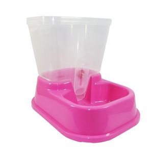 Comedero Belén Dispensador Automático de Comida para Perros y Gatos Rosado