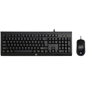 Combo Teclado y Mouse Hp KM100 Negro