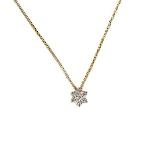 Collar Moiras Little Flower Oro Amarillo