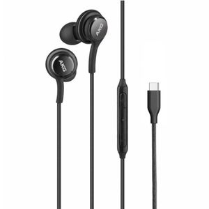 Audífono Samsung By AKG Harman Tipo C Original en Caja Sellada Tune Bass Color Negro