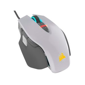 Mouse Gamer Corsair M65 RGB Elite FPS Gaming 18000 DPI 9 Botones Blanco