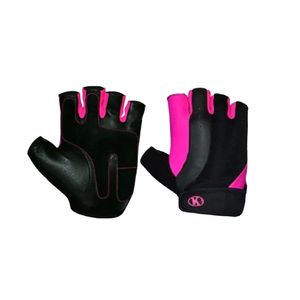 Guantes para Fitness K6 Energetic II Talla M Negro y Rosado